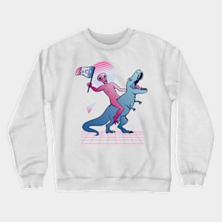 Alien Trex Autism P R t shirt Crewneck Sweatshirt